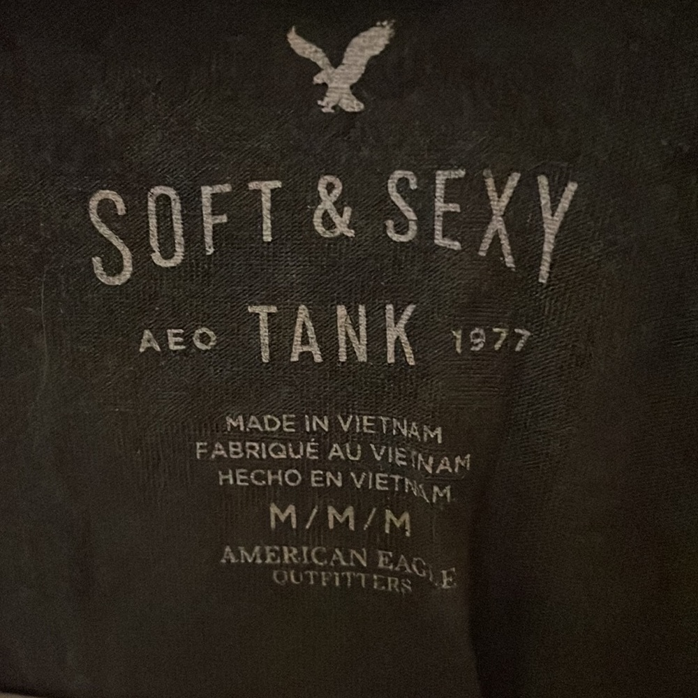 American Eagle Flowy Gray Camisole - image 4